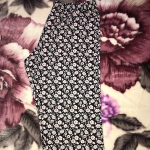 cute baggy floral bottoms